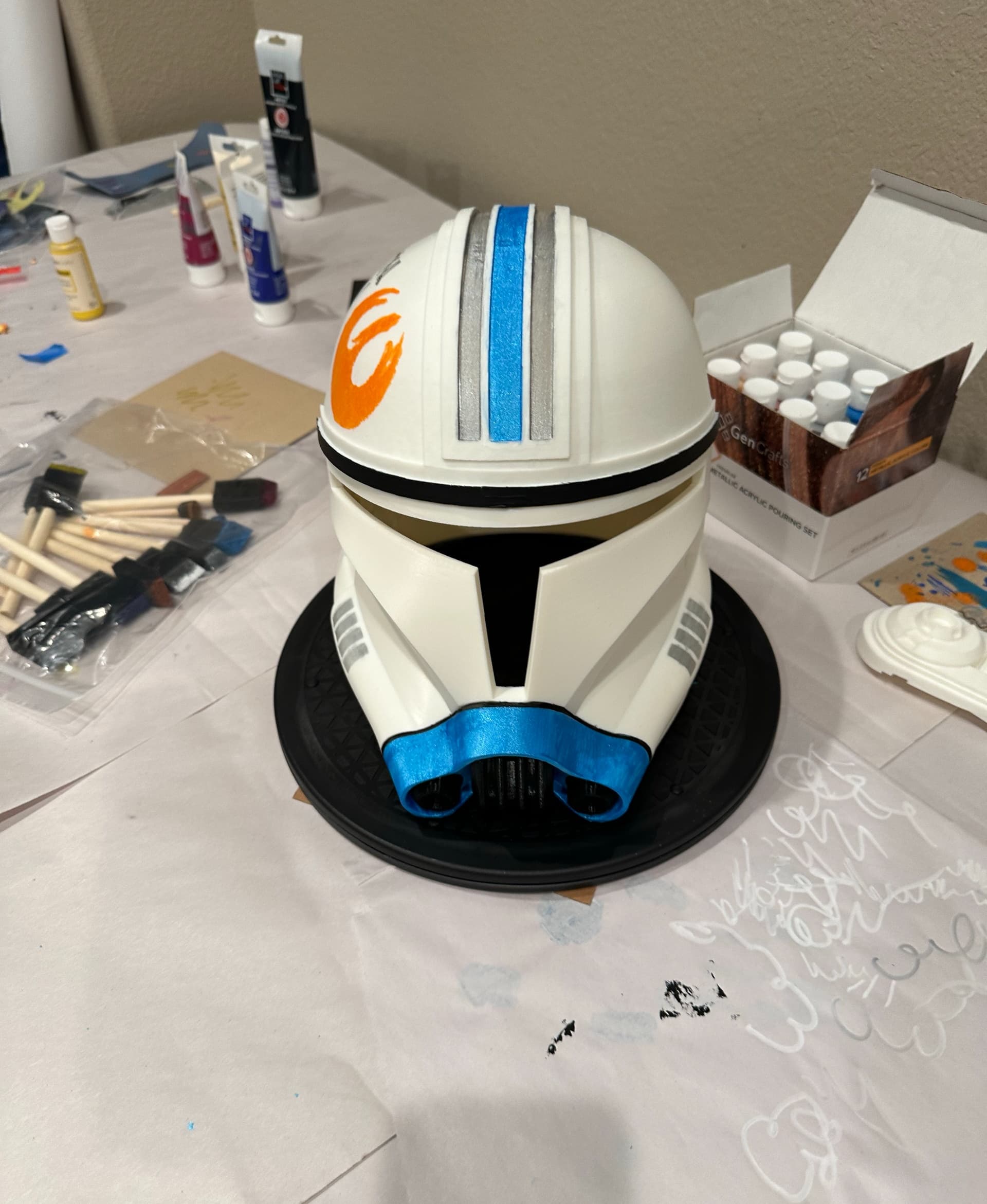 Work in Progress... Printed for 10 year old son who wanted to paint ;)