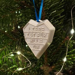 LIFAD christmas ornament 3d model