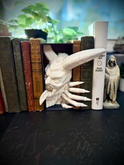 Krampus Book Nook 3d model