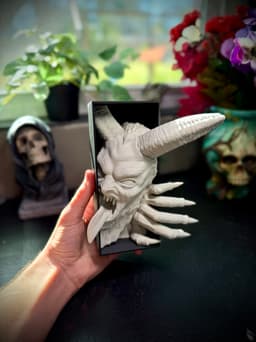 Krampus Book Nook 3d model