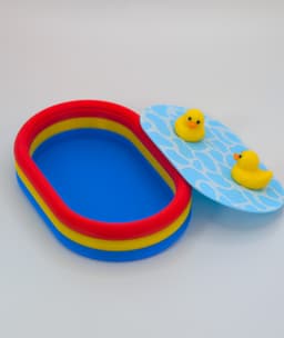 Inflatable Pool Jars! 3d model
