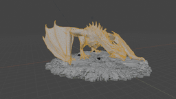 Red Dragon v2 3d model