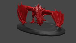 Red Dragon v2 3d model