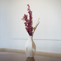 Organic Sculptural Dry Flower Vase 3d model