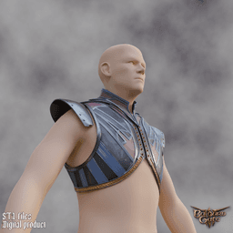 Fantasy Infernal Robe Baldurs Gate 3 3d model