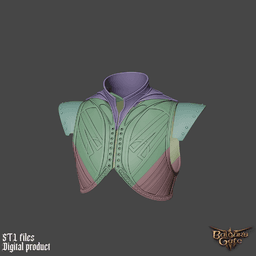 Fantasy Infernal Robe Baldurs Gate 3 3d model