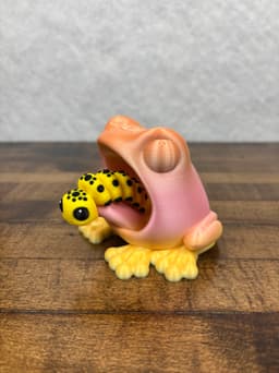 Burt The Frog - Sticking out Tongue 3d model