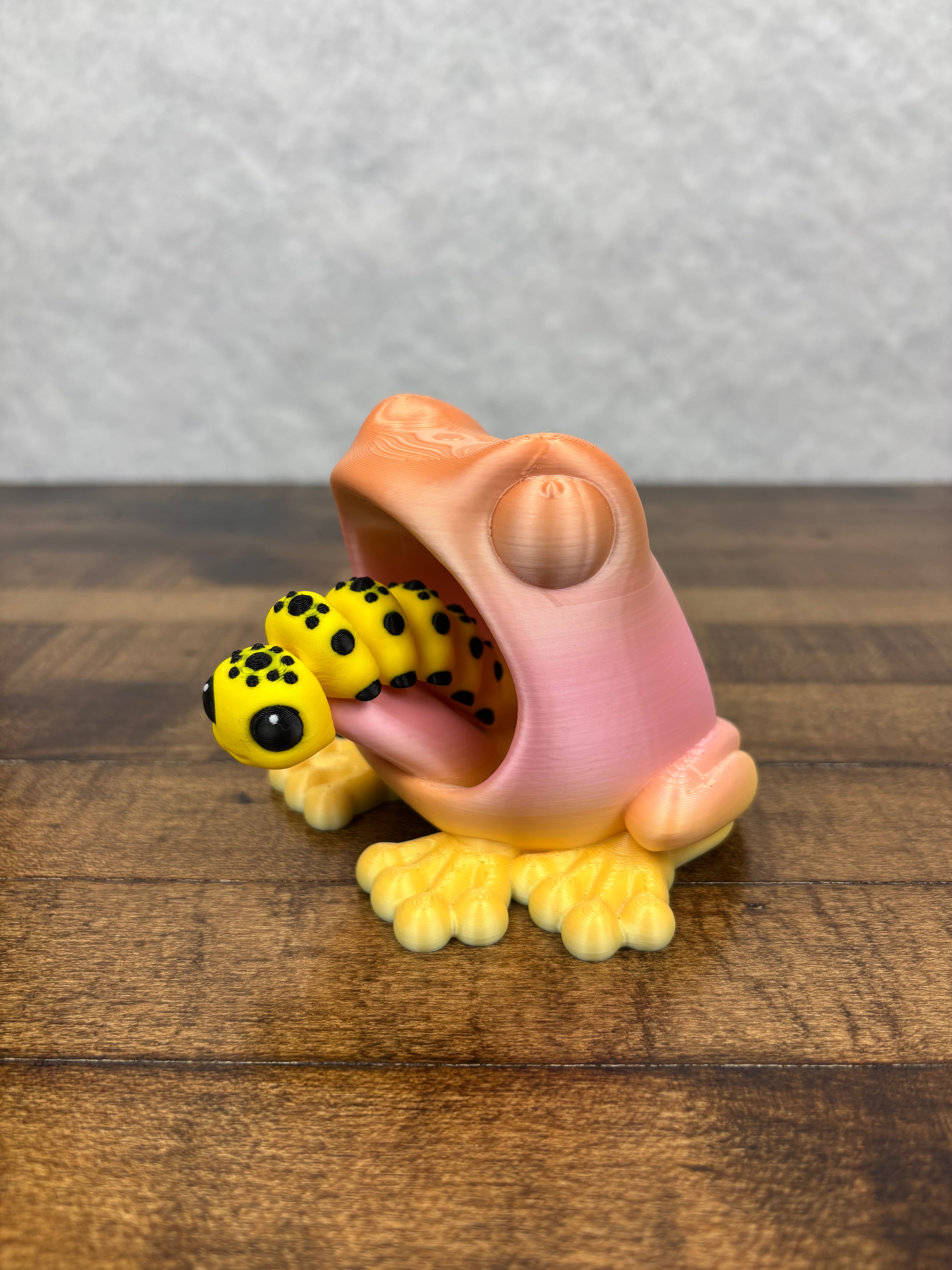 Burt The Frog - Sticking out Tongue 3d model