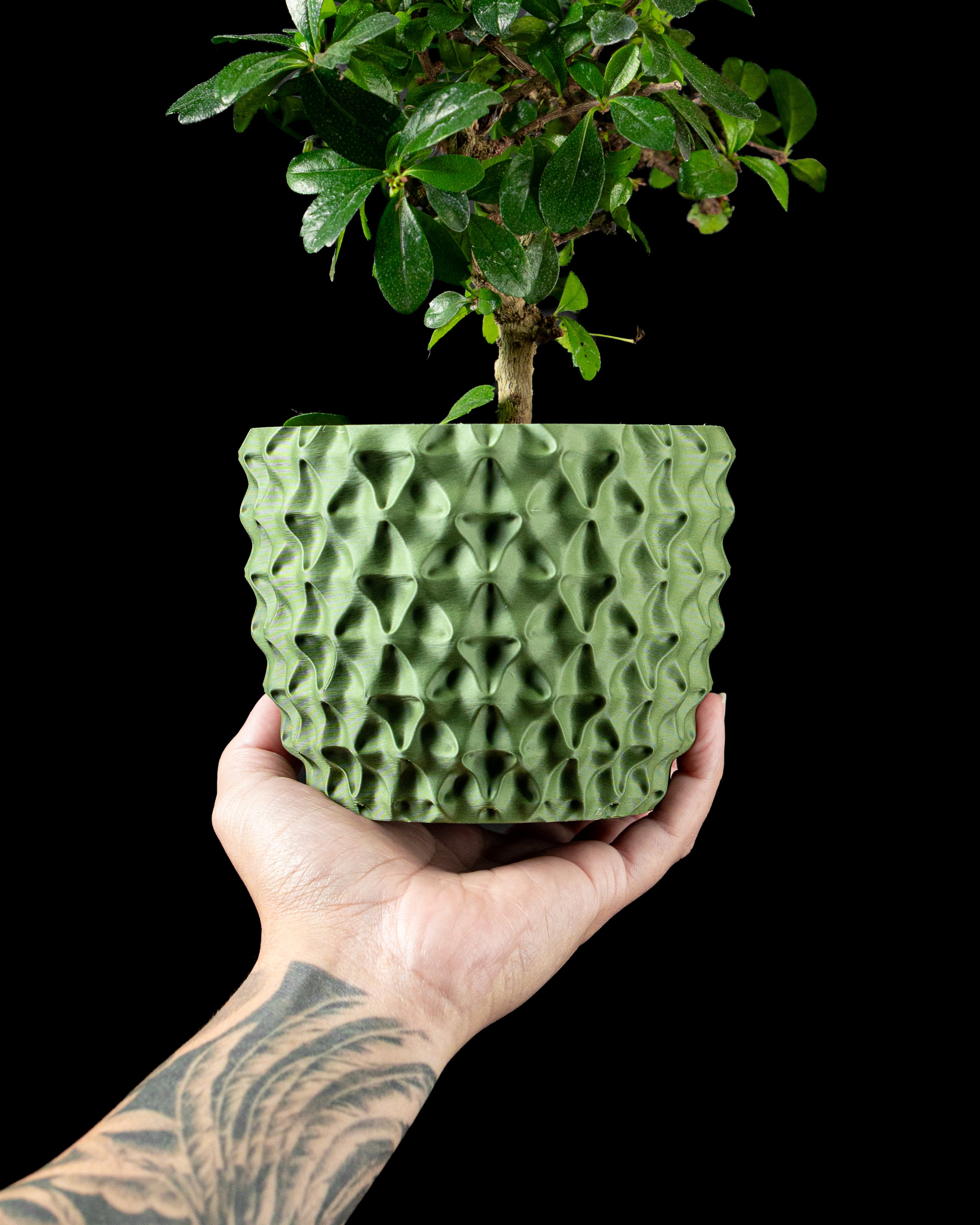 Tri-Wave Planter Pot by MODERN MACHINE 3d model