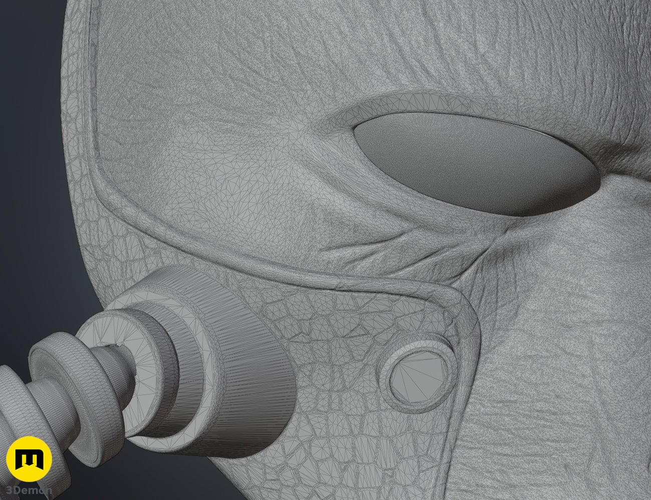 Cad Bane Mask - Clone Wars 3d model