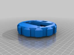 Hexapod with Elastic Band Shooting Turret 3d model