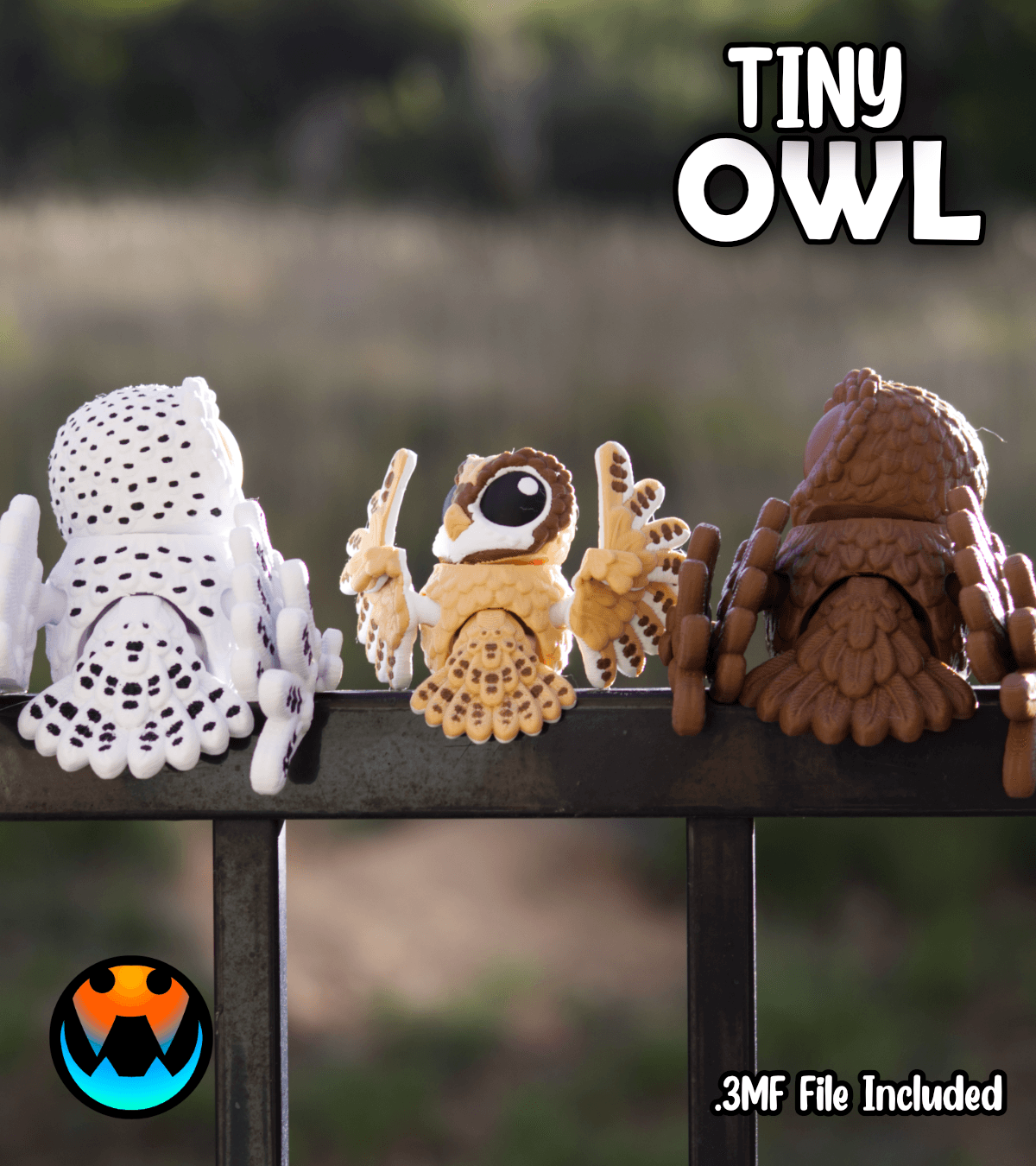 Tiny Owl 3d model
