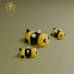 Mini Bee 3d model