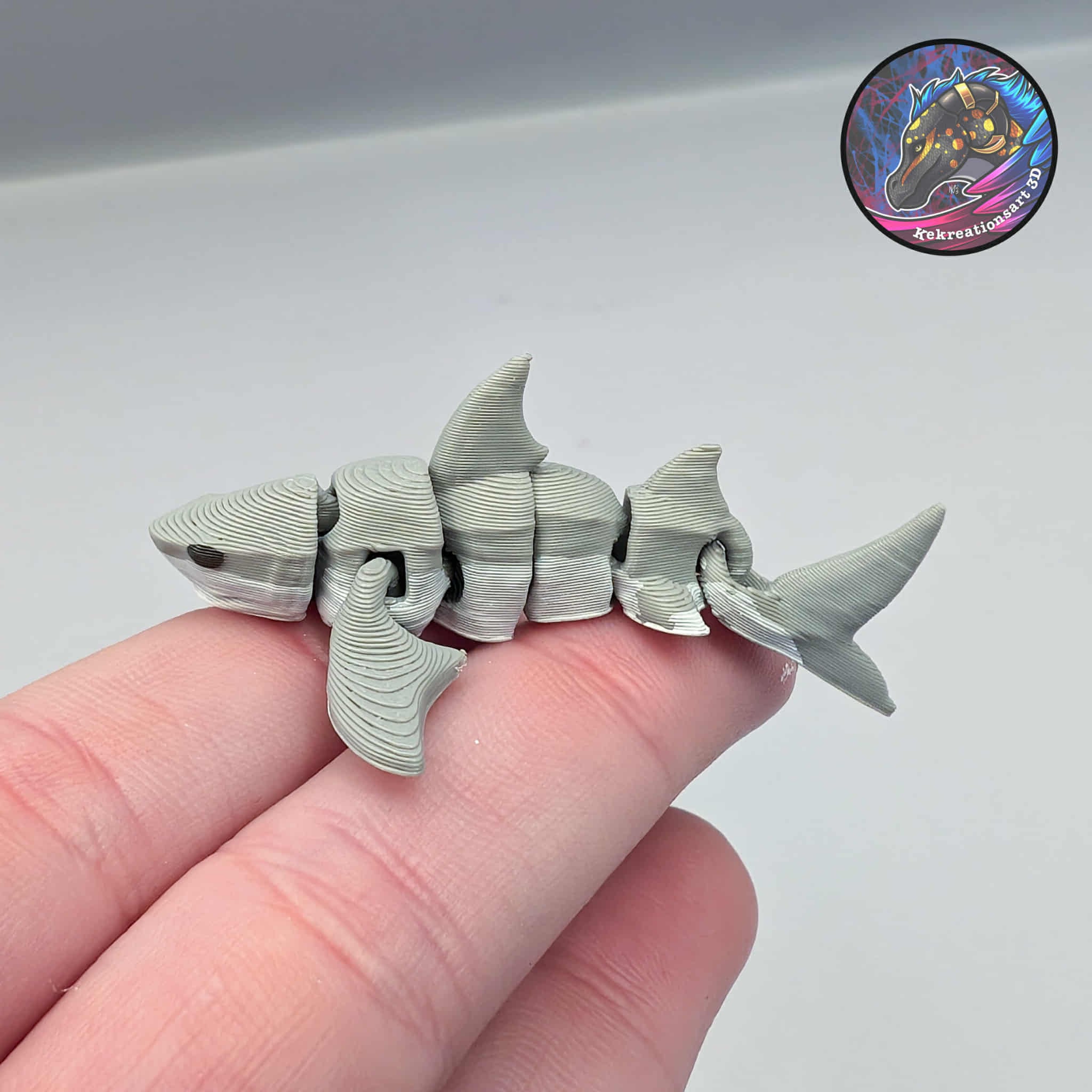 nano flexi shark 3d model