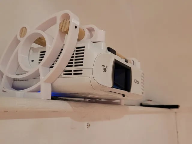 Universal Video Projector Mount 3d model
