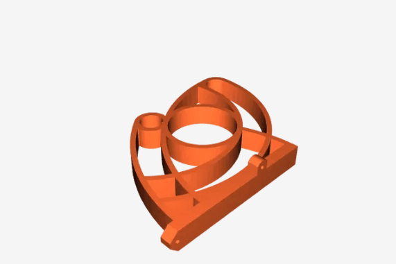 Universal Video Projector Mount 3d model
