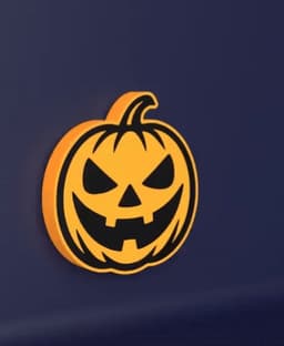 Jack O' Lantern - LED Strip compatible 3d model