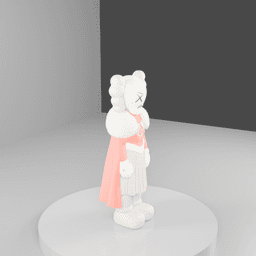 Thragg x Kaws 3d model