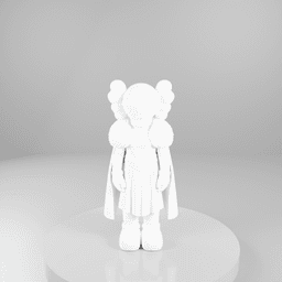 Thragg x Kaws 3d model