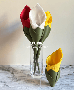 Tulip, napkin holder. 3d model