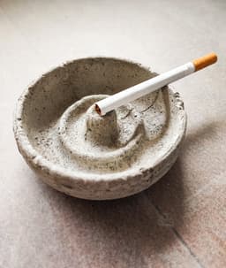 Drop | Cement ashtray 3d model