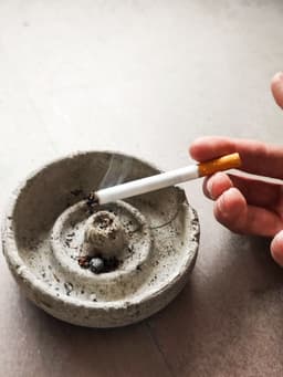 Drop | Cement ashtray 3d model