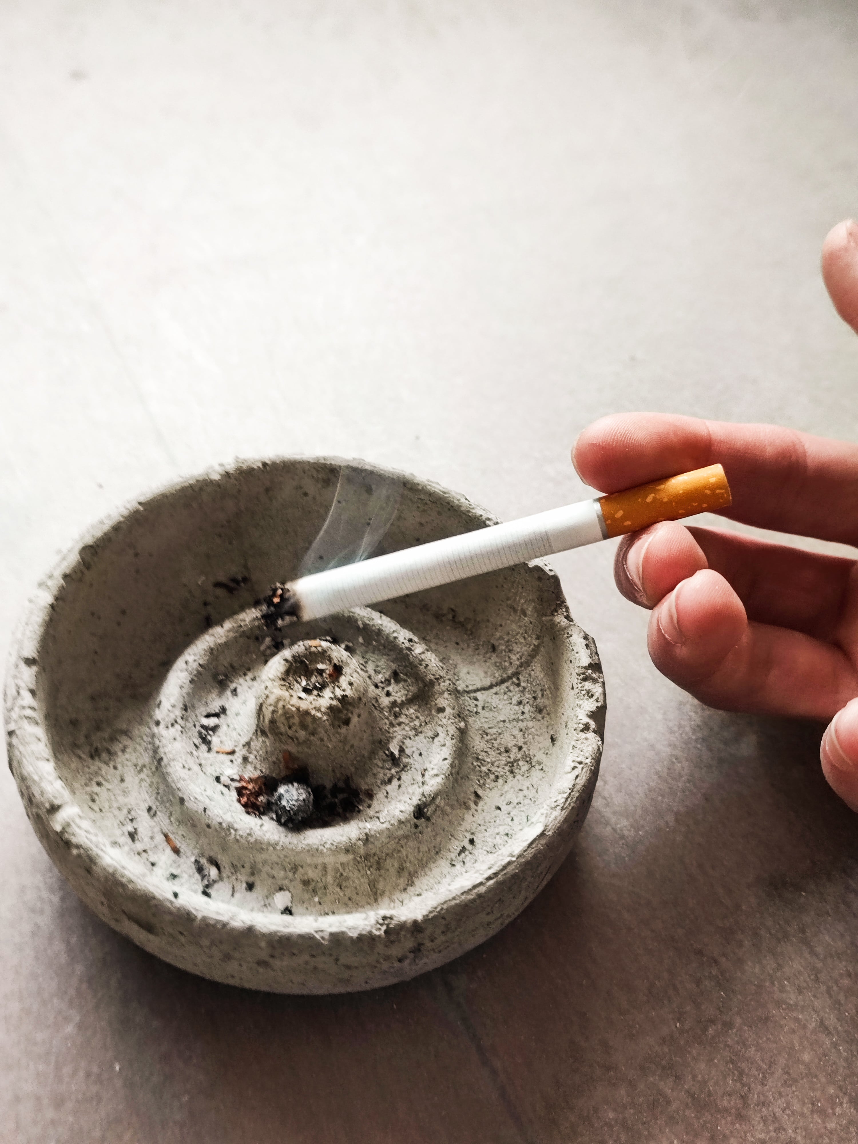 Drop | Cement ashtray 3d model