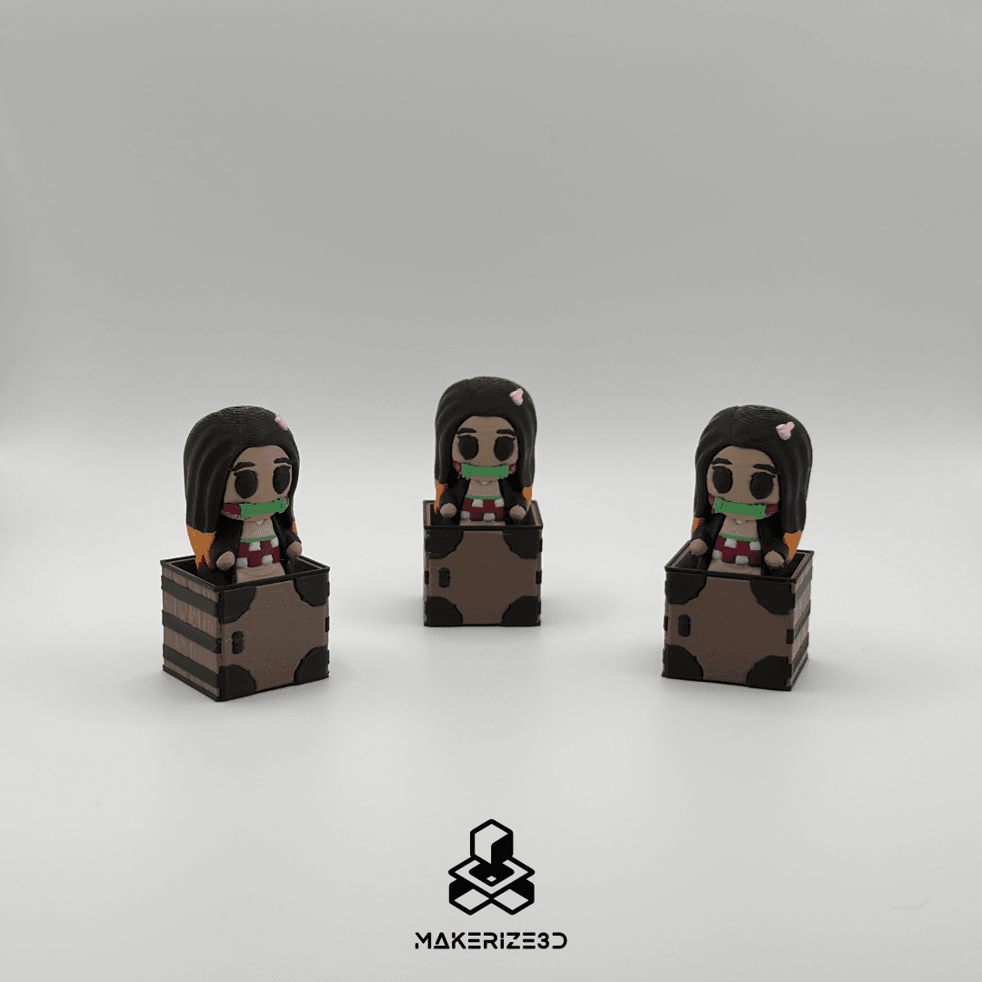 Nezuko Clicker 3d model