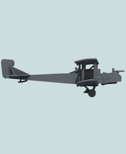 1:144 Gotha G.IV 3d model