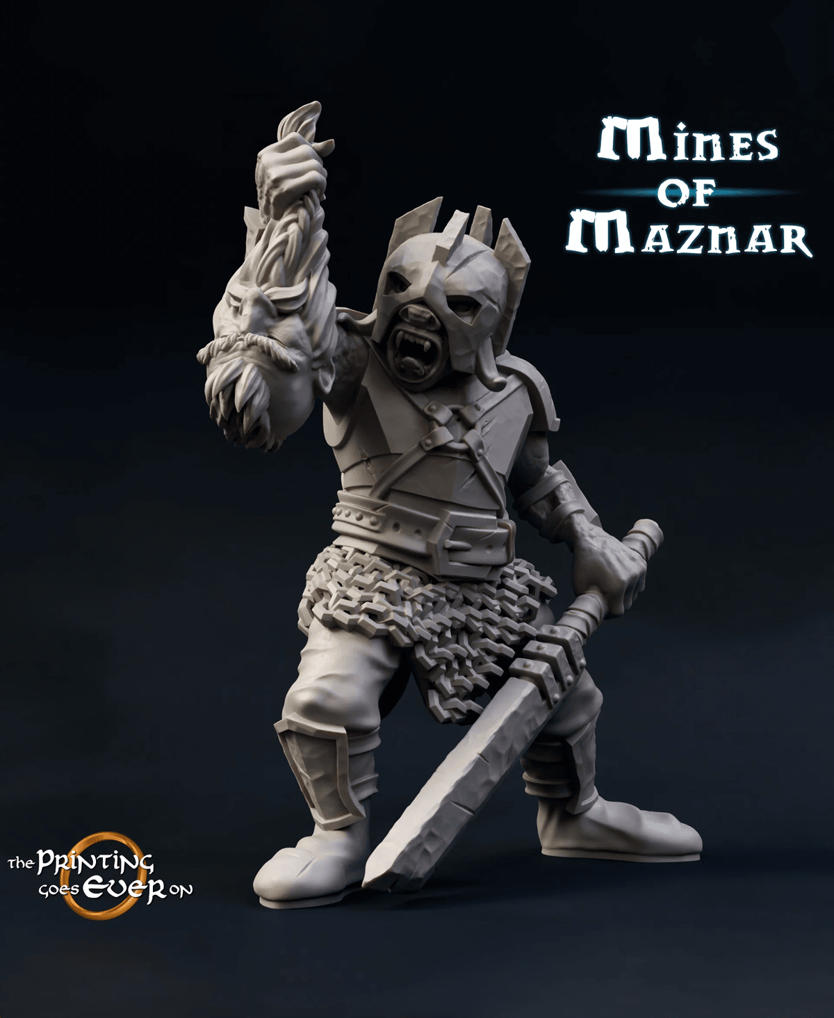Goblin Chieftan 3d model