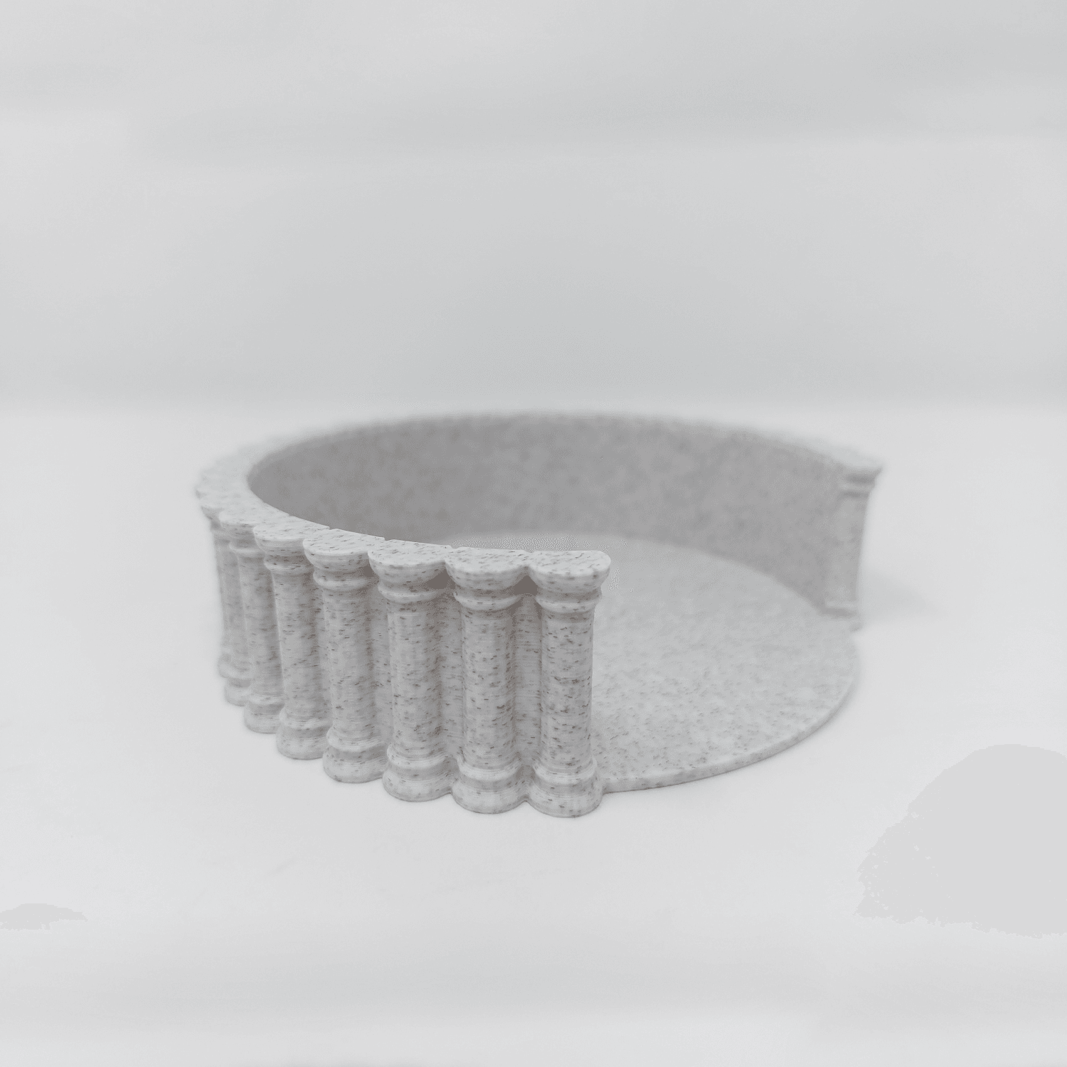 Infinity artificial flower vase 3d model