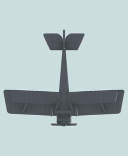 1:144 Nieuport 12 (Beardmore) 3d model