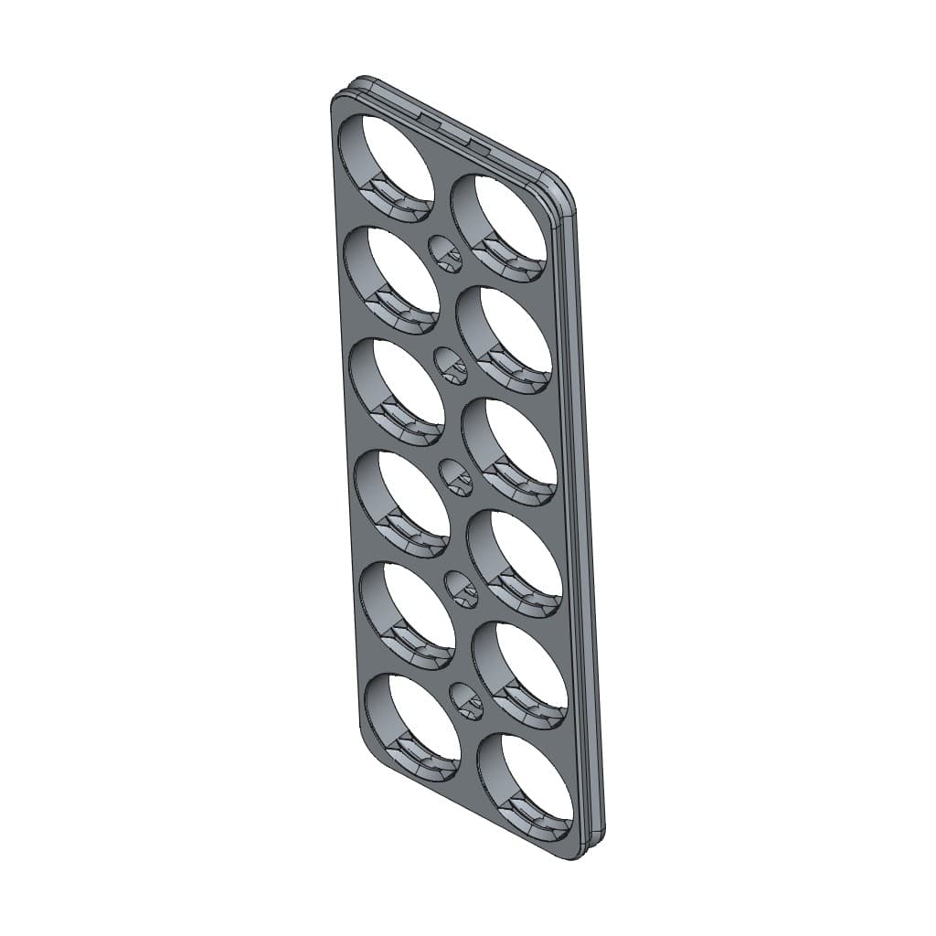 D-LOCK_PANEL.2X6-BLANK 3d model