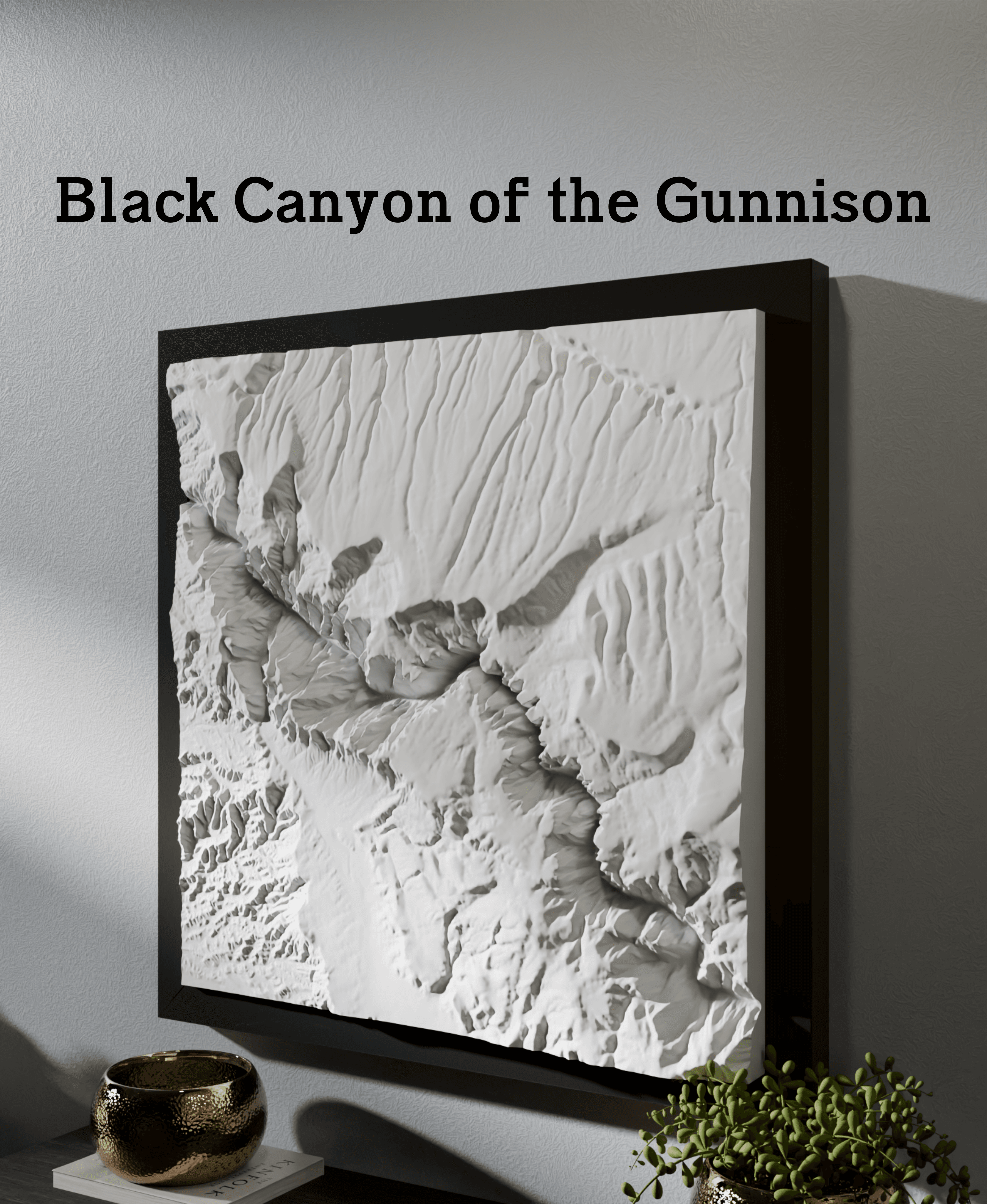 Black Canyon of the Gunnison 3d model