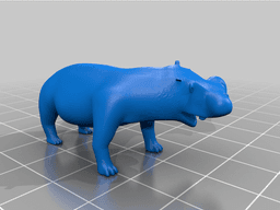 Hippo 3d model