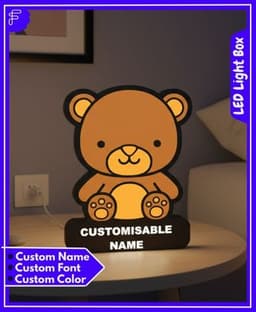 Teddy Bear - LED Strip compatible 3d model