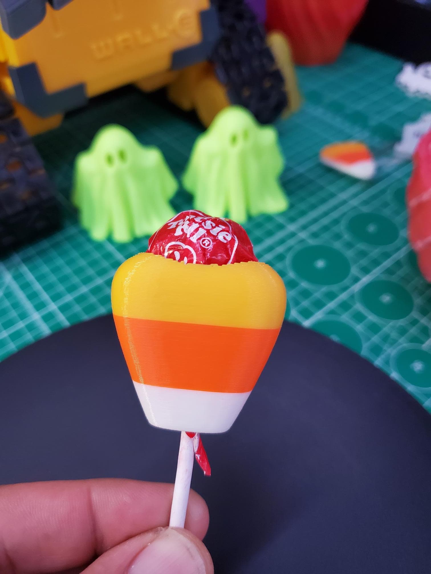 candy topper candy corn 3d model