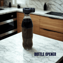 BOTTLE OPENER / PET CAP OPENER 3d model