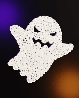Ghost coaster 3d model