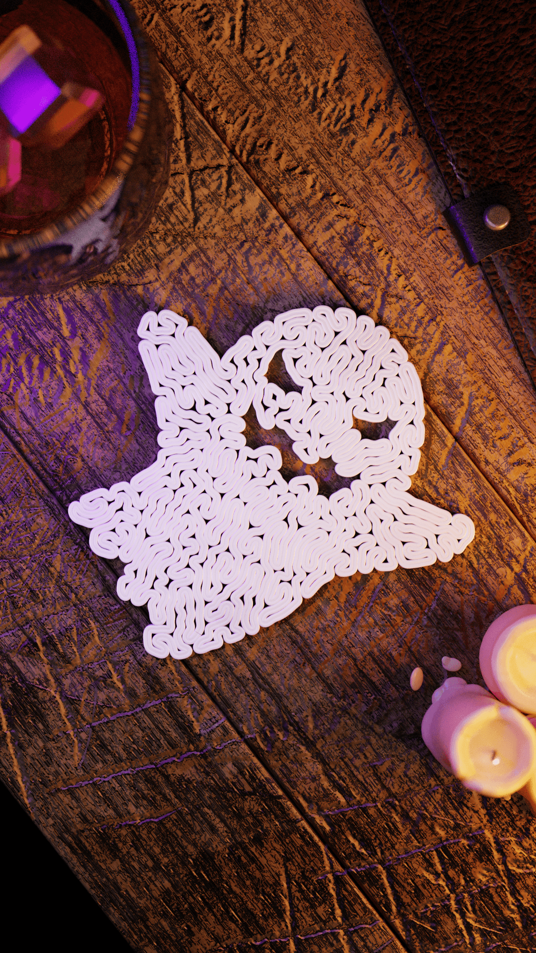 Ghost coaster 3d model