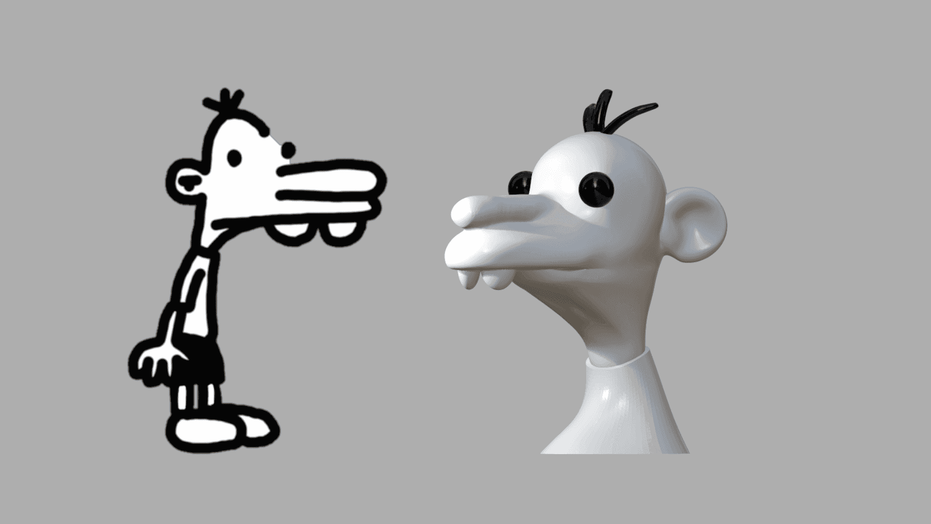 Diary of a Wimpy Kid Manny Heffley Bust 3d model