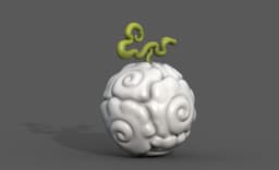 Moku Moku Devil Fruit 3d model