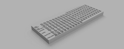 120pc Toolbox Driver Bit Organizer - Fits in 2" drawers 3d model