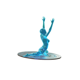 Water Sprite Book Shelf Decor 3d model