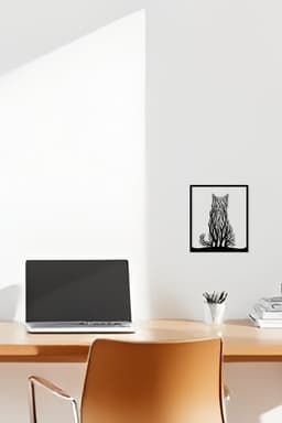 Cat Wall Art, Wall Decor, Home Decor 3d model