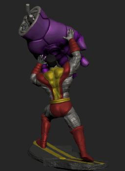 X-Men Dio Colossus 3d model