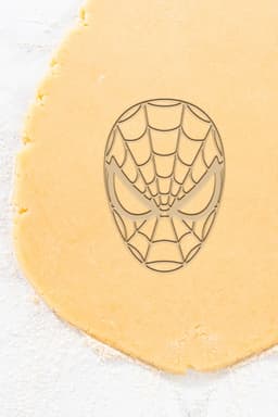 Spiderman Cookie Cutter, Biscuit Cutter 3d model