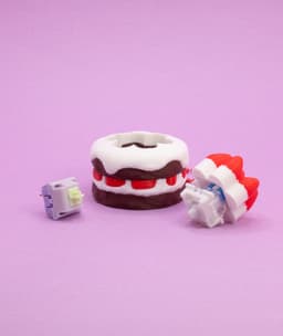 Chocolate Strawberry Cake Fidget Clicker 3d model