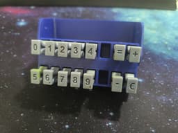 Stamp Set with Storage Box 3d model