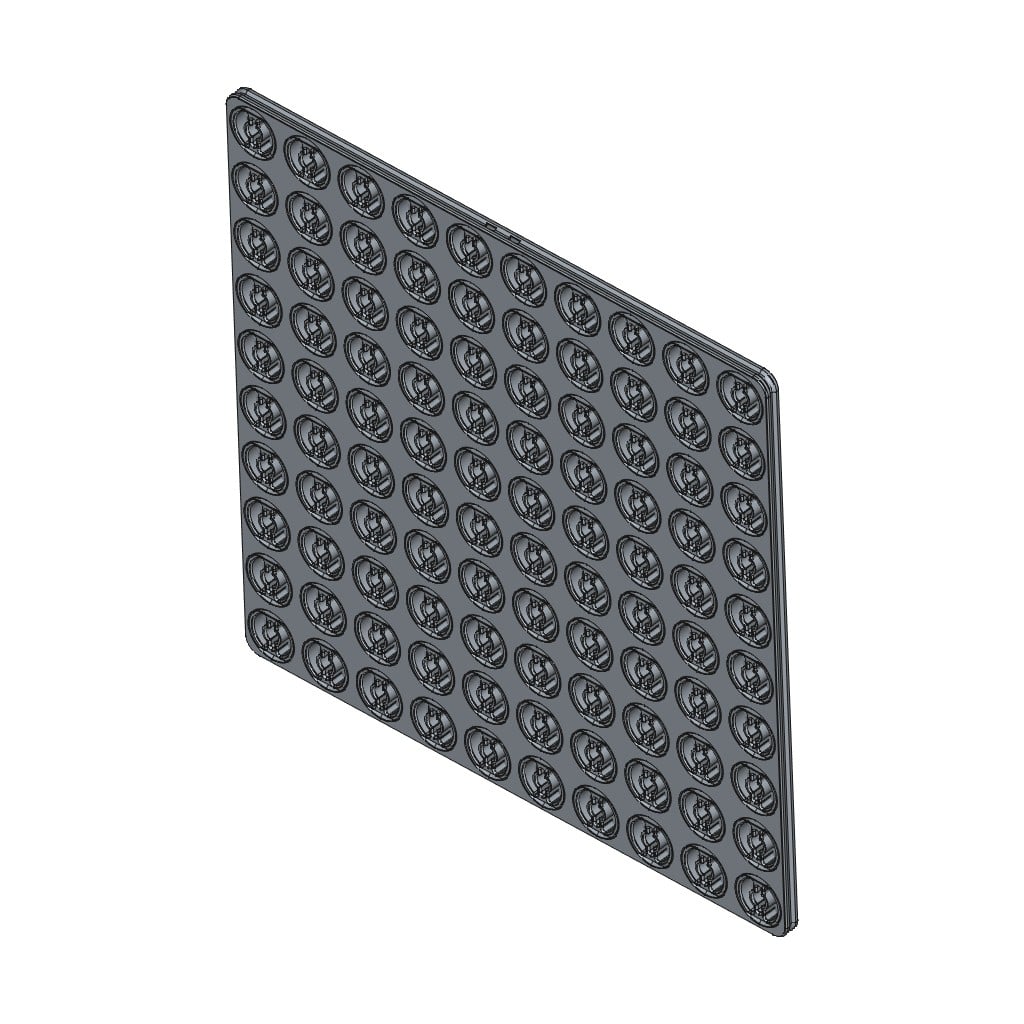 D-LOCK_PANEL.10X10-L 3d model